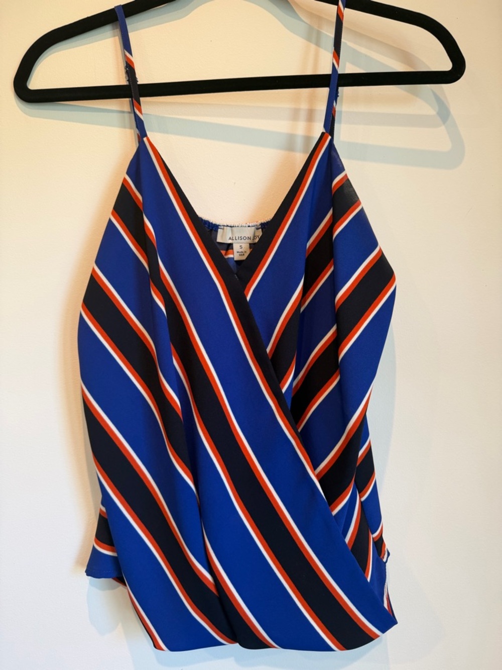 Allison Joy Blue Stripe Cami Top
